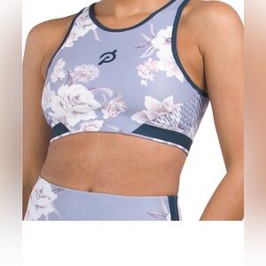New with tags peloton wild Floral Sports bra